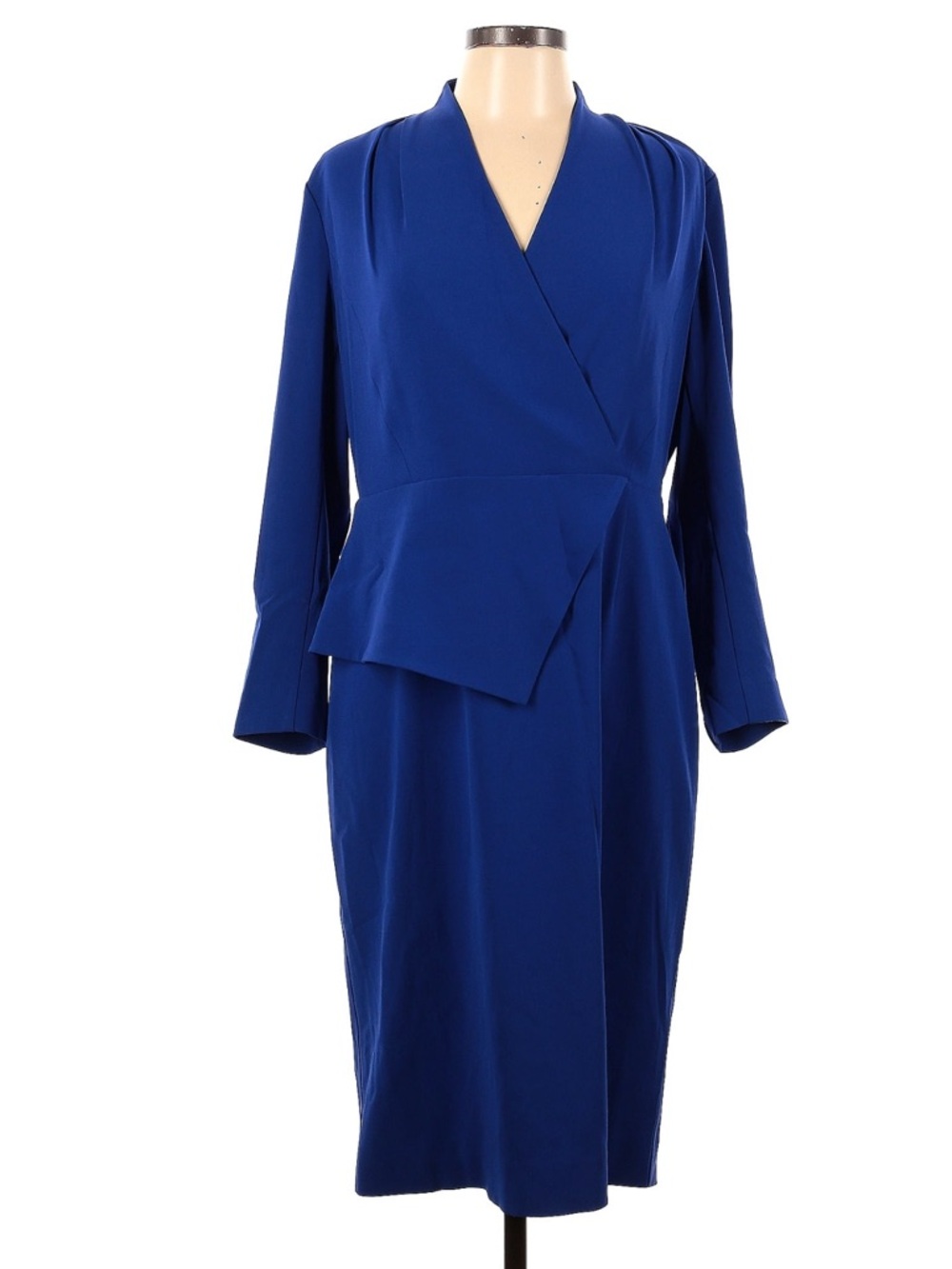 US Size 10 The Fold Royal Blue Dress